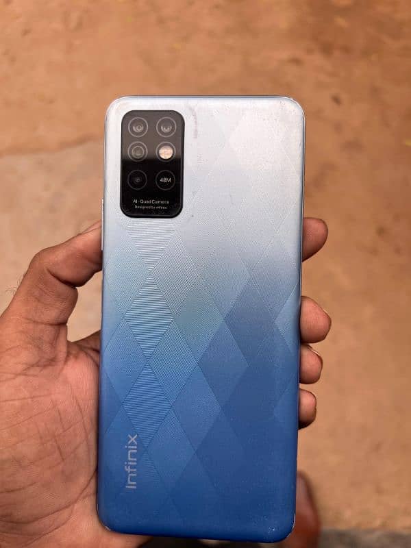 infinix note 8i 6/128 condition 8/10 With box no charger 0