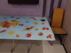 centre table with chairs big size