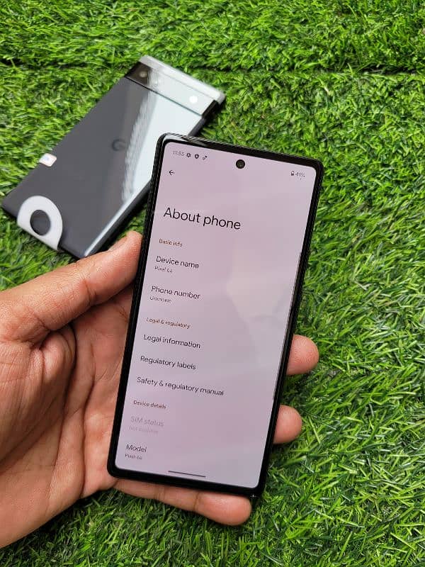 Google Pixel 6A 6/128GB dual Sim PTA . pixel 6, pixel 5, 4XL  All 5