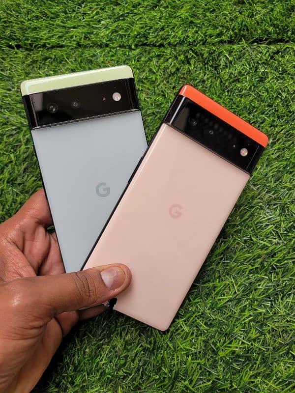 Google Pixel 6A 6/128GB dual Sim PTA . pixel 6, pixel 5, 4XL  All 6