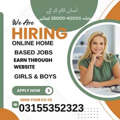 Home Based Online job Data Entry Through Website WATSAPP CV 3155352323