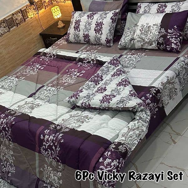 6pc vicky Razai set 2