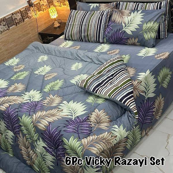 6pc vicky Razai set 15