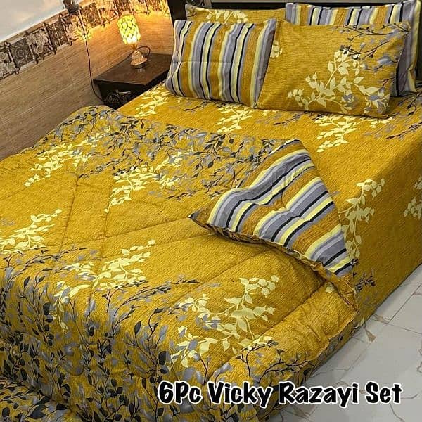 6pc vicky Razai set 17