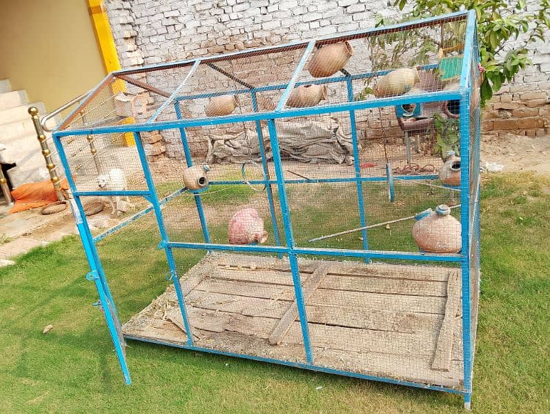 parrot or hen cage for sale 4x6sq 4