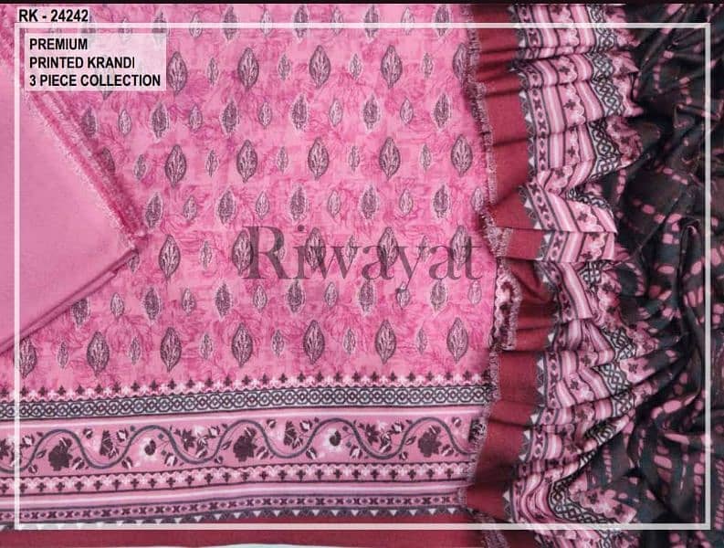 Branded Wool and Karandi Original 3pc 12