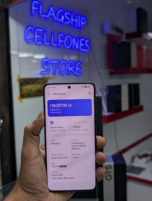 Realme GT5 Box Pack Non Active 16GB 512GB 2