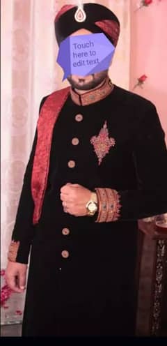 sherwani fer hours used just like new