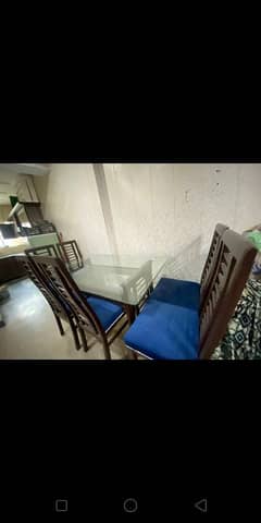 dining table with 6 chairs