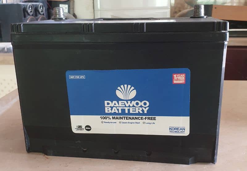 Daewoo battery  (DLS 120 12V/90AH) 0