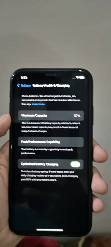 xr all original phone 64gb 87% health 1
