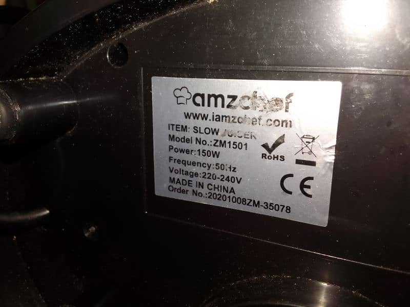 Amzchef Liquiser Juicer 1