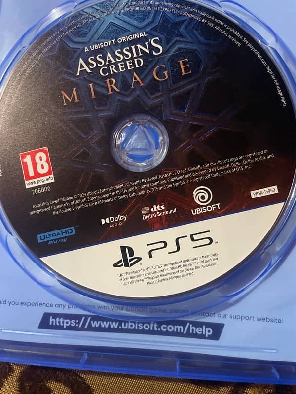 Assasin’s creed Mirage 10/10 condition with bonus mission 1