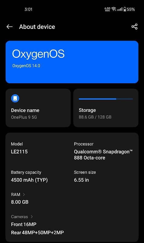 OnePlus 9 5G 7