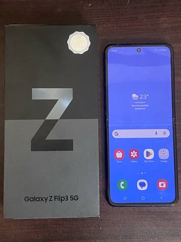 Samsung Z Flip 3 256GB Official PTA APPROVED 1