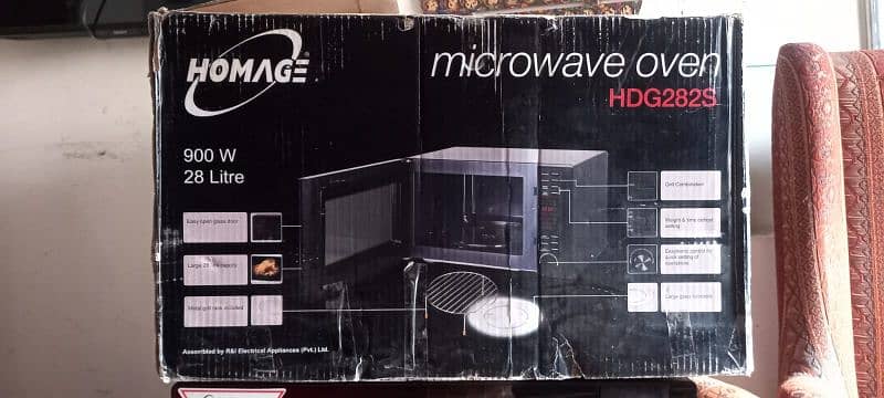 Homage microwave oven brand new 2in1 0