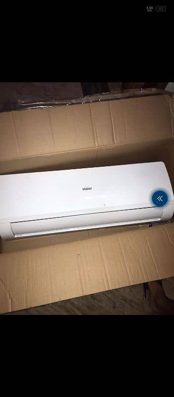 Haier 1ton inverter just like brand new 0