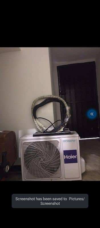 Haier 1ton inverter just like brand new 1