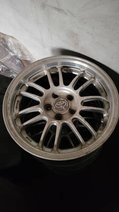 15" 100 pcd monoblock rims