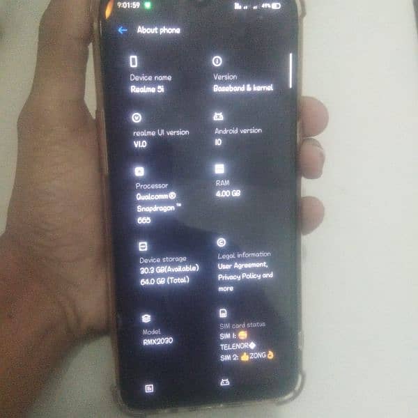 Realme 5i condition 10/8 (4/64) 10