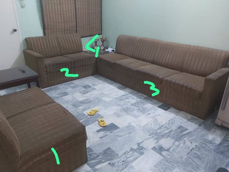 TV LOUNGE SOFA SET 1