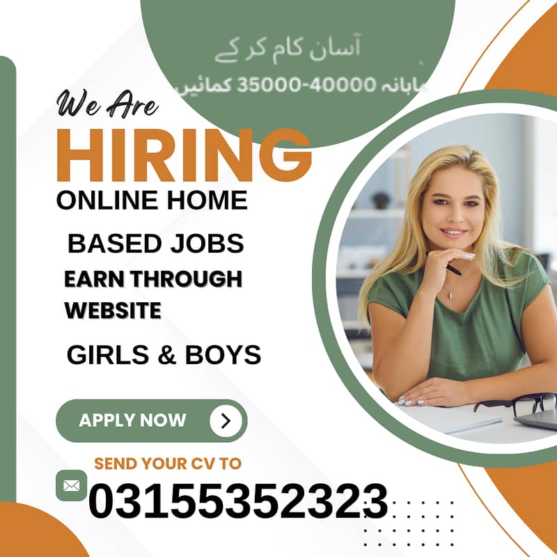 Home Based Online job Data Entry Through Website WATSAPP CV 3155352323 0