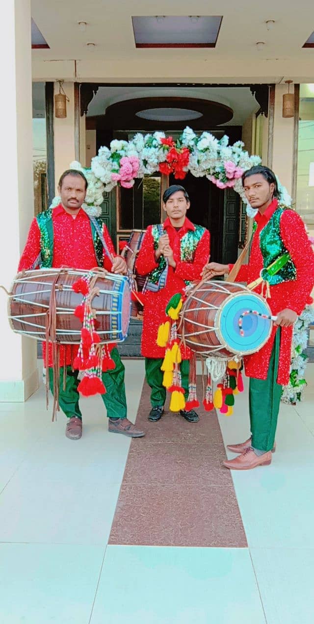 Fauji Band Party/Dhol for mendi & barat event/Pipe band/foji band baja 2