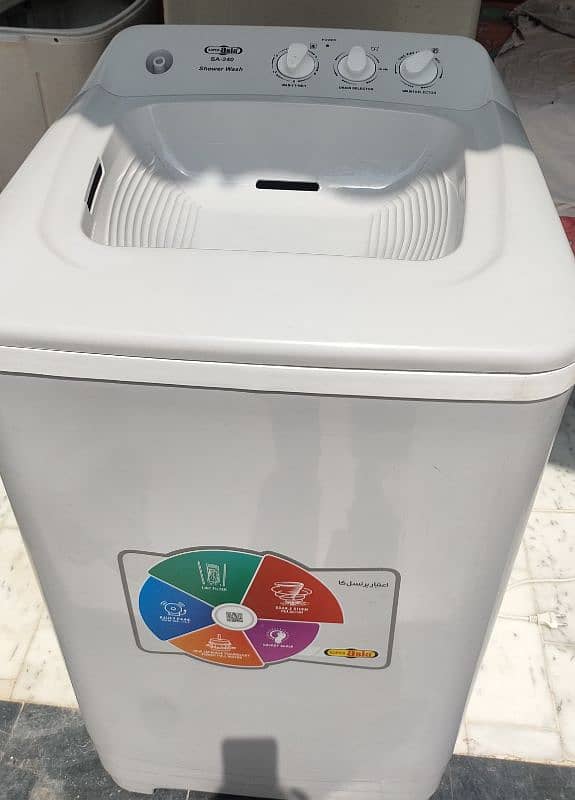 Super Asia Washing Machine Good Condition 2