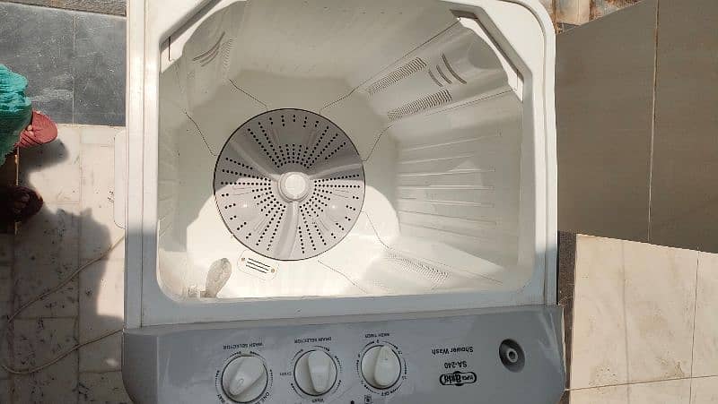 Super Asia Washing Machine Good Condition 5