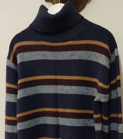 New Wool High Neck Sweater