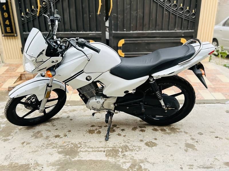 Yamaha YBR 125  White 4