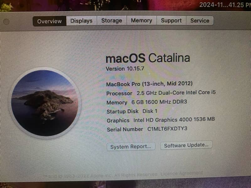 mac book pro 2012 14