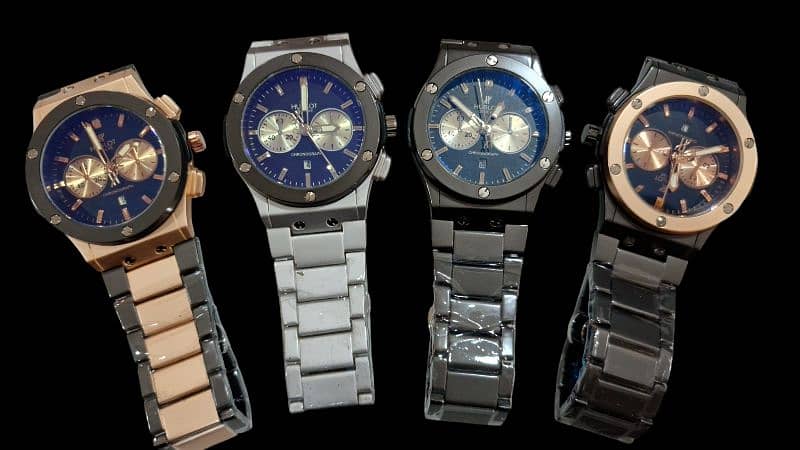 Hublot Men's Watch | Analogue Watch | Watch For Men's | Casual Strap 3