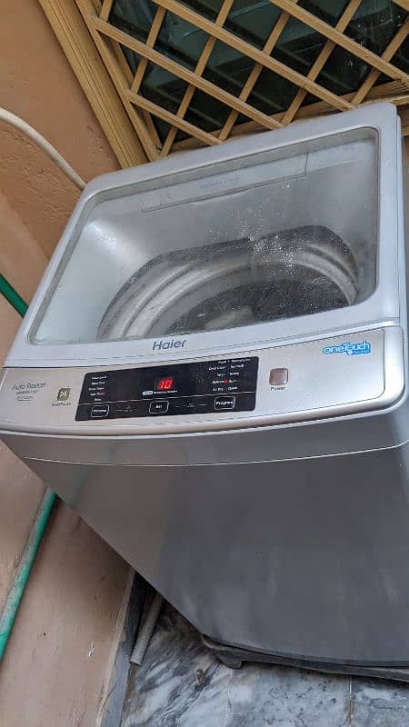 Haier top load washing machine 2