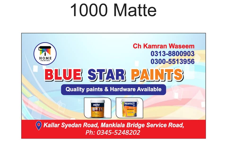 High quality paint with  imported chemicals 6