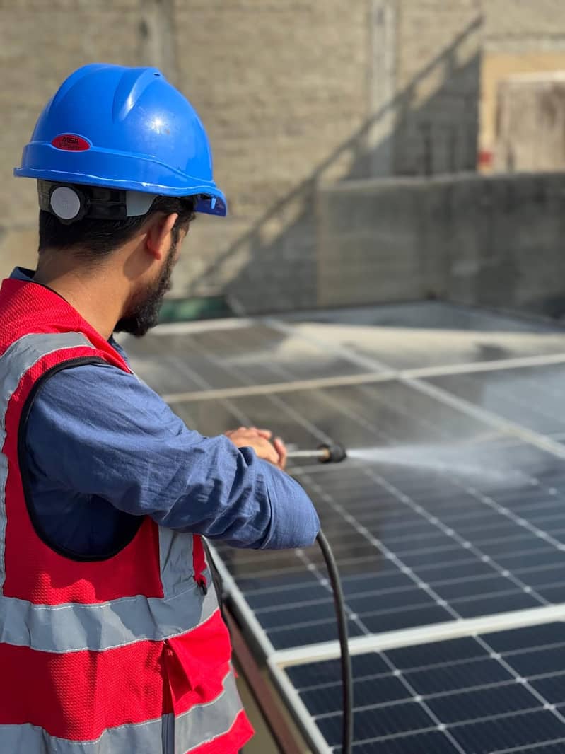 Solar Panel Cleaning | Solar Services In Karachi | Solar Maintainence 12