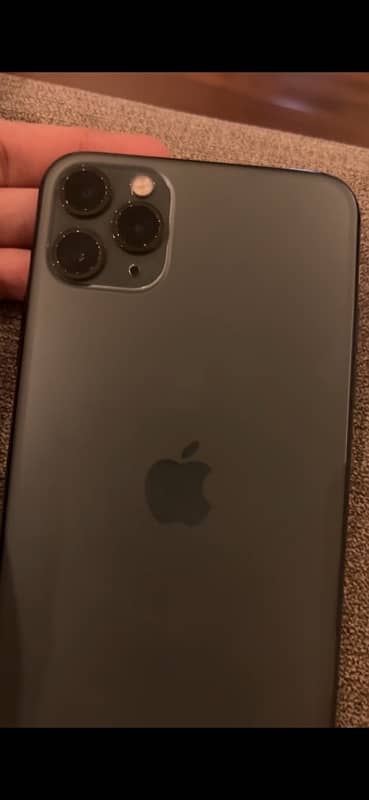 IPHONE 11 pro max pta approved 64gb dark green 0