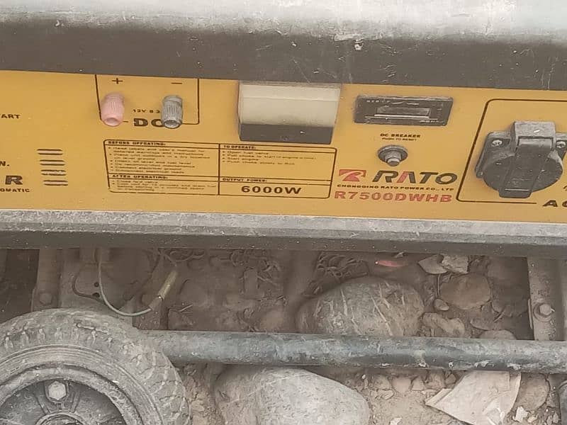 RATO generator full in working condition 0