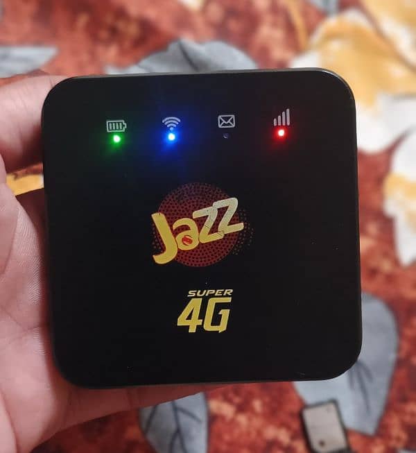 Jazz 4g device mf927u modal All ok with data sim 0