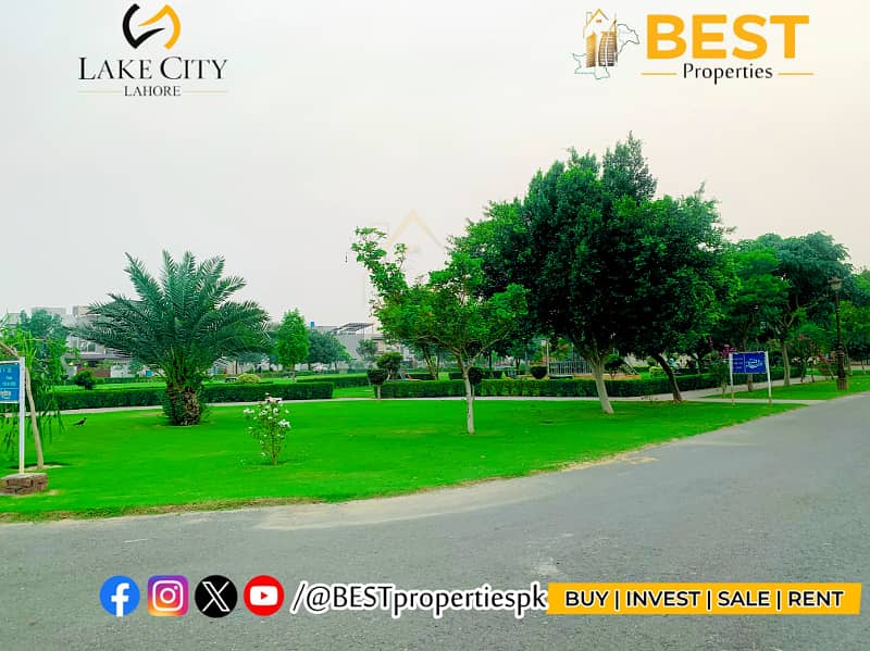 5 Marla Main Boulevard Commercial Plot for SALE in Lake City Lahore 5