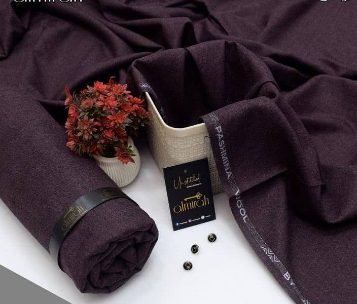 Elegant Purple Wool Suit for Men - Winter Collection 1