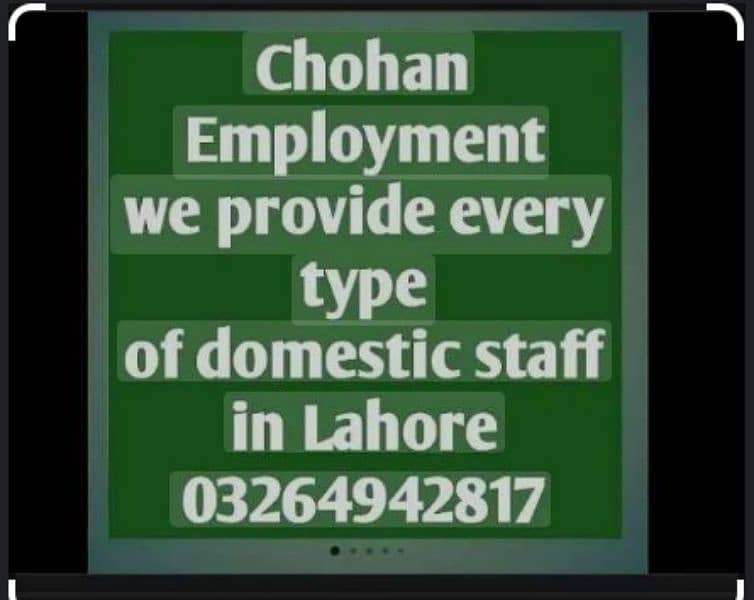 maid , babysitter, chef,patient care ,kitchen helper domestic staff. r 15