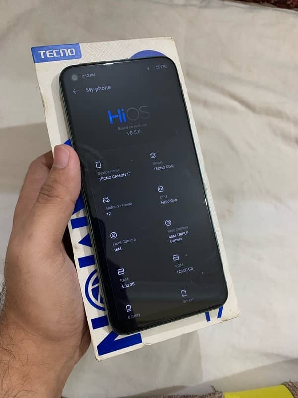 TECNO CAMON 17 0