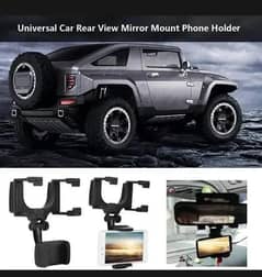 BACK MIRROR MOBILE HOLDER