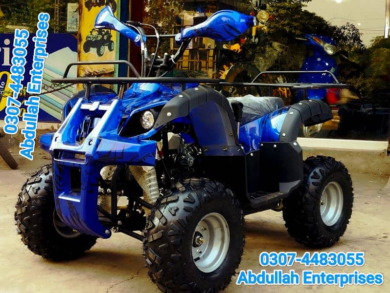 110cc Jeep model ATV quad bike 4 wheel with reverse gear for sale 0