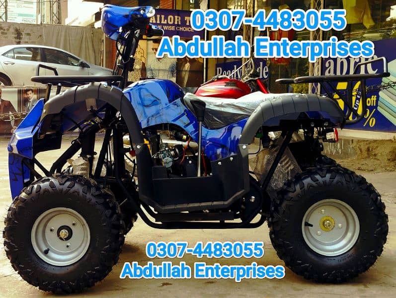 110cc Jeep model ATV quad bike 4 wheel with reverse gear for sale 1