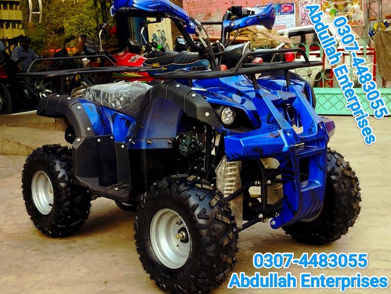 110cc Jeep model ATV quad bike 4 wheel with reverse gear for sale 2