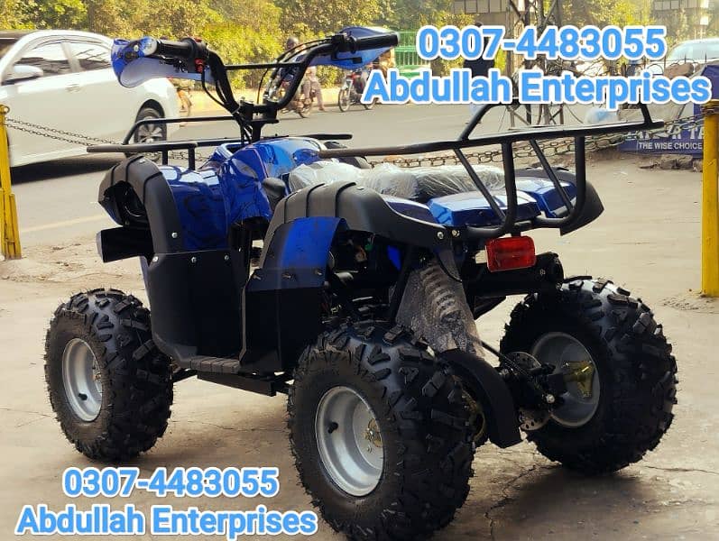 110cc Jeep model ATV quad bike 4 wheel with reverse gear for sale 4