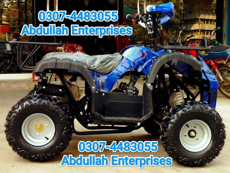 110cc Jeep model ATV quad bike 4 wheel with reverse gear for sale 5