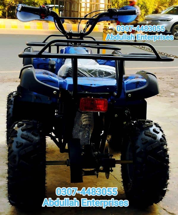 110cc Jeep model ATV quad bike 4 wheel with reverse gear for sale 6